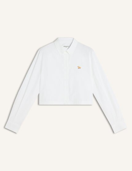 BABY FOX CROPPED SHIRT