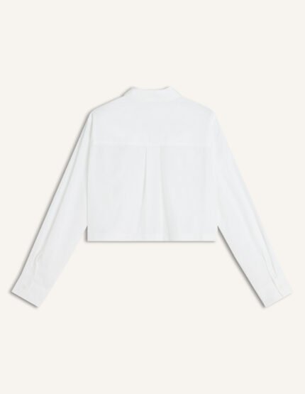 BABY FOX CROPPED SHIRT f