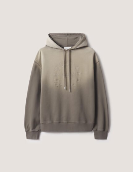 CIRCLE STAMP FADED COMFORT HOODIE