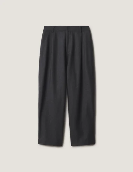 CROPPED PLEATED PANTS