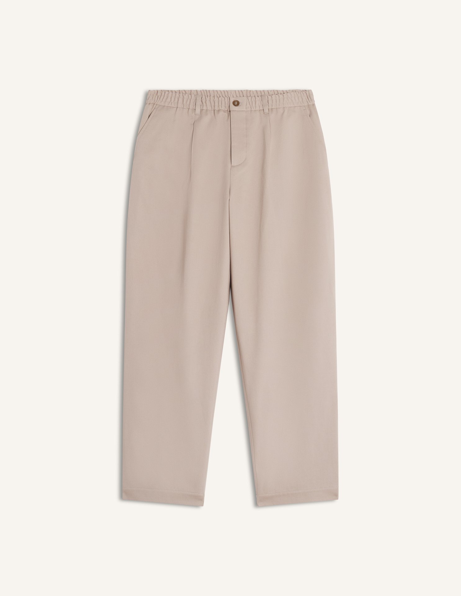 ELASTICATED PLEATED PANTS ELASTICATED PLEATED PANTS