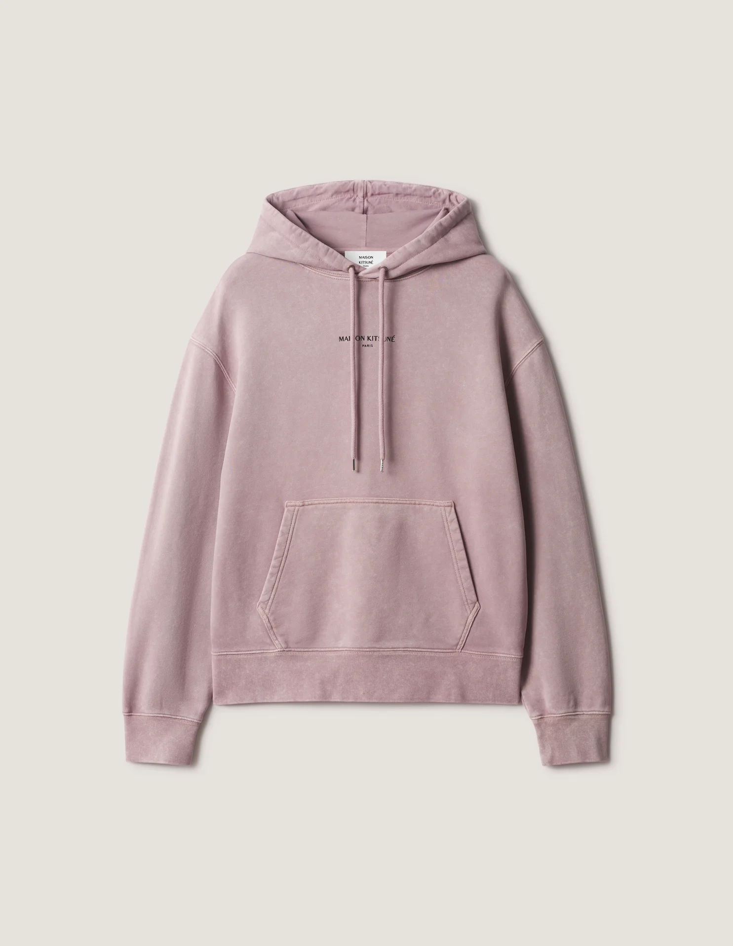 MAISON KITSUNE PARIS FADED COMFORT HOODIE MAISON KITSUNE PARIS FADED COMFORT HOODIE
