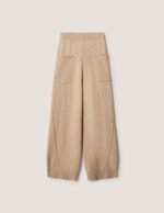 PROFILE FOX WOOL KNITTED PANTS
