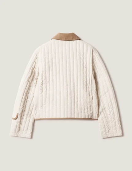 QUILTED MINI BARN JACKET f