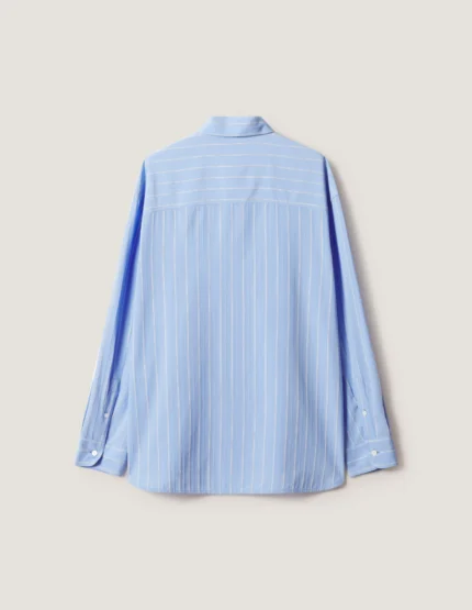 STRIPED BOYFRIEND SHIRT vf