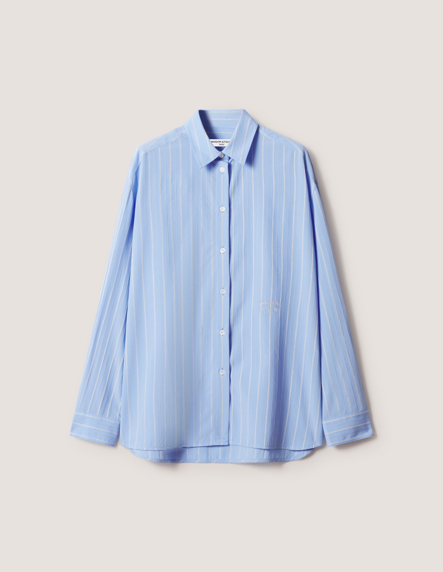 STRIPED BOYFRIEND SHIRT STRIPED BOYFRIEND SHIRT
