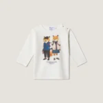 T SHIRT MAISON KITSUNE X BONPOINT
