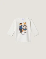 T SHIRT MAISON KITSUNE X BONPOINT