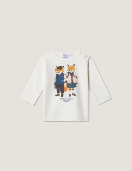 T SHIRT MAISON KITSUNE X BONPOINT