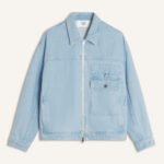 ZIPPED DENIM JACKET