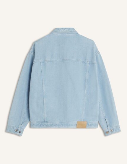ZIPPED DENIM JACKET f